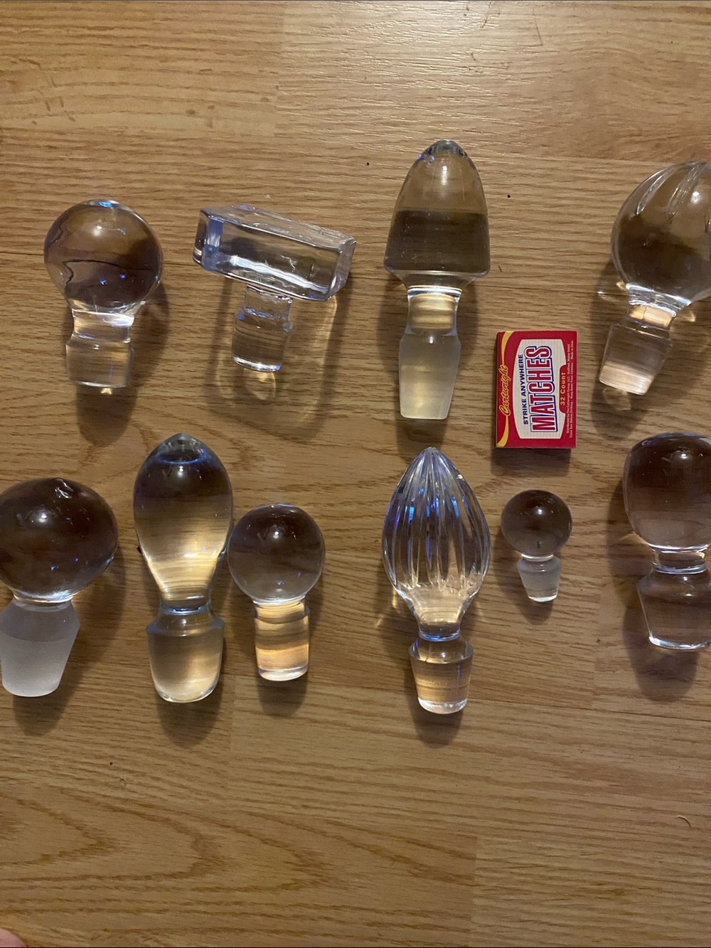Random 10 crystal bottle decanter stoppers